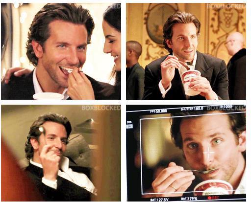 Bradley Cooper Turns Hot For H&auml;agen-Dazs 