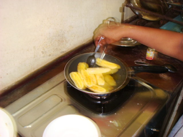 Homemade  fried Bananas-Srilanka.