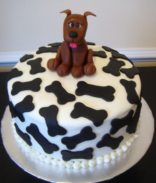 How To Make A Dog Bone Cake