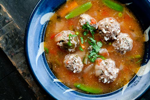 How To Eat Albondiga Soup