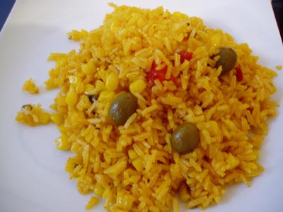 How To Eat Arroz Amarillo