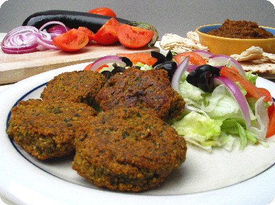 How To Eat Falafel