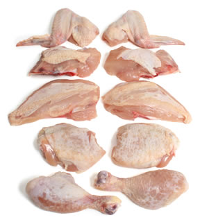How To Bone A Chicken -cutting Exotic Chicken Pieces