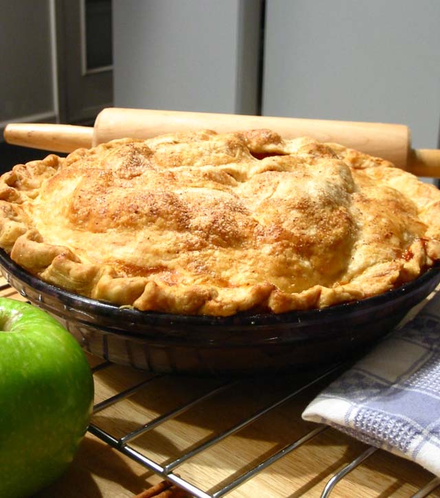 How to store apple pie