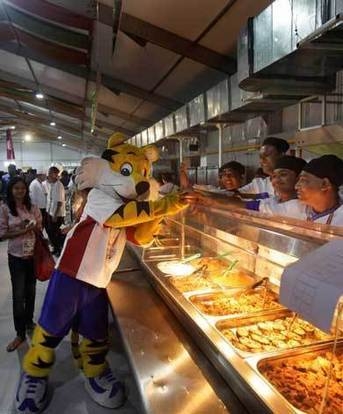 The Enormous Dining Arrangements For CWG Delhi 2010