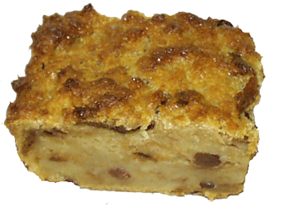 Bread pudding is the most common form of strata.