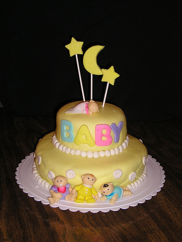 Cake Decorations For Baby Shower