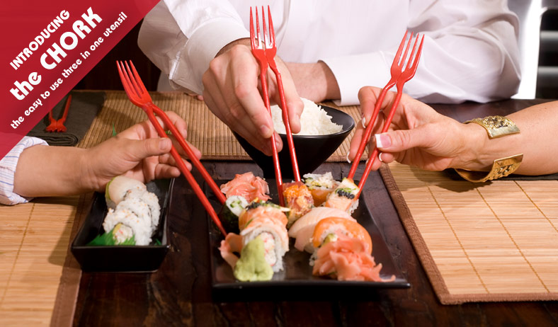 Chork The Love Child Of Chopsticks & Fork