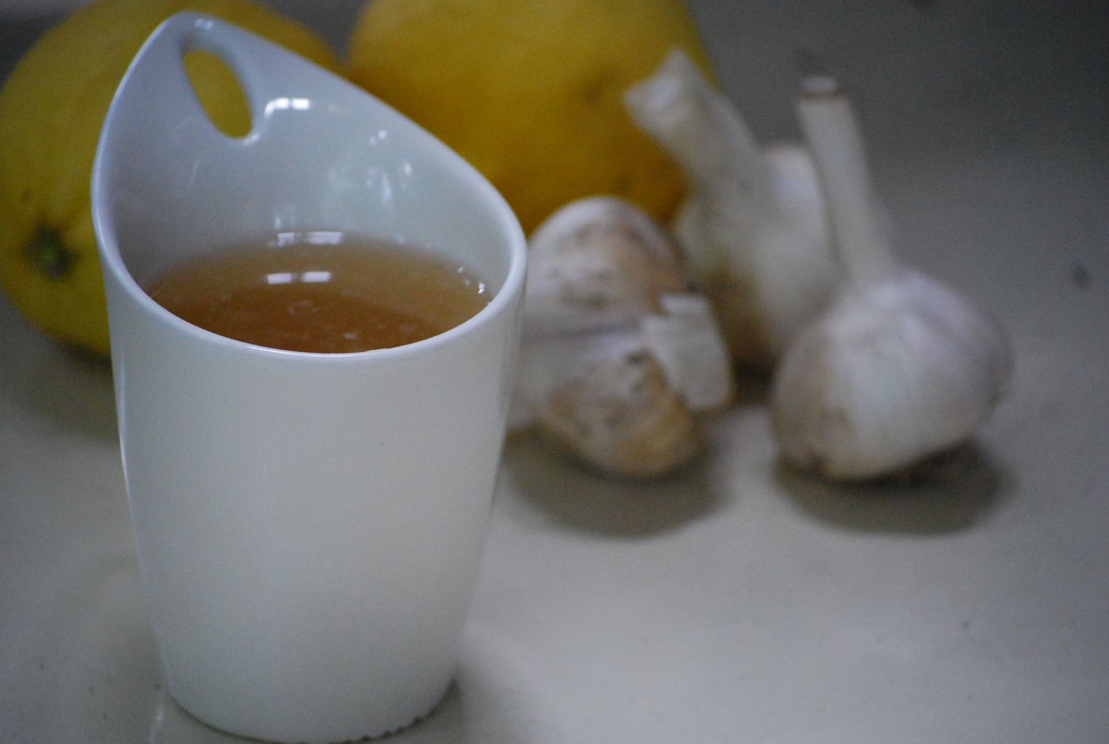 Ginger And Garlic Tea