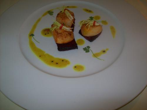 Scallops Menu
