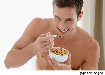 Men Eating Food