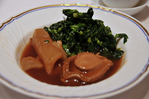 Abalone With Oyster Sauce