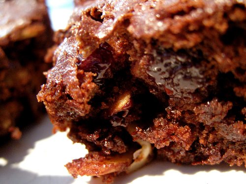 Chocolate Almond Brownies