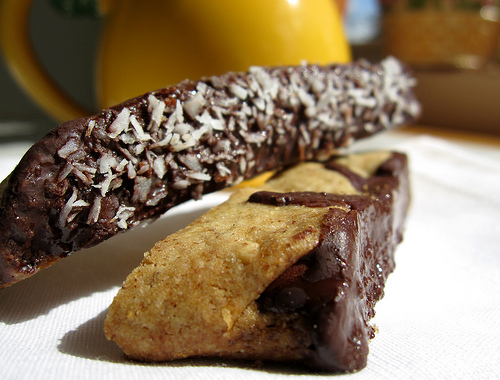 Almond Chocolate Biscotti