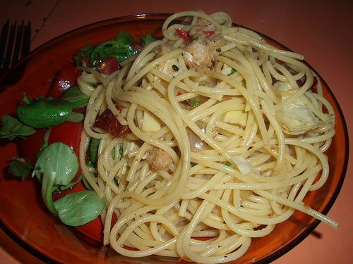 Ham-and-artichoke Pasta Salad