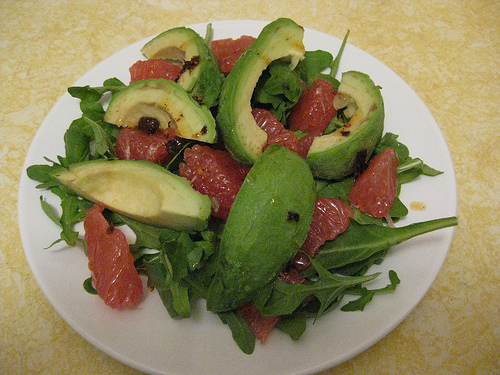 Avocado And Grapefruit Salad