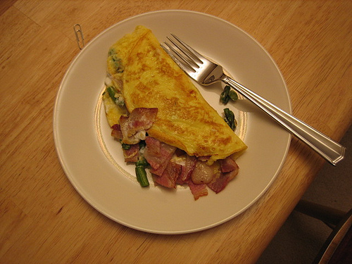Savory Bacon Omelette