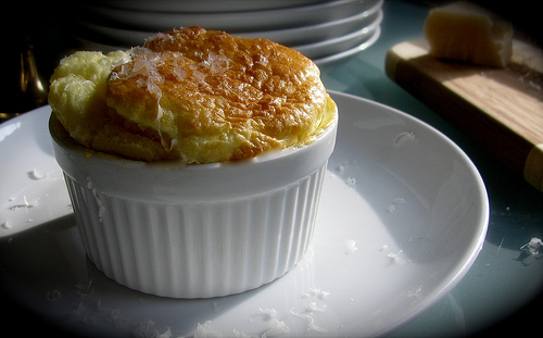 Baked Eggs Gruyere