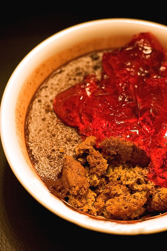 Hot Fudge Baked Pudding