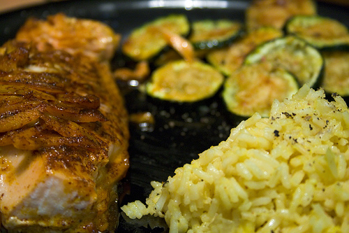 Baked Green Rice