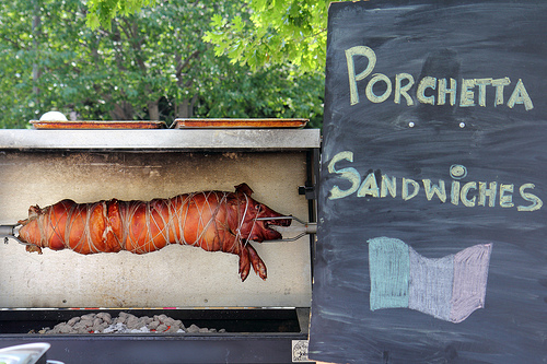 Barbecued Leg Of Pork