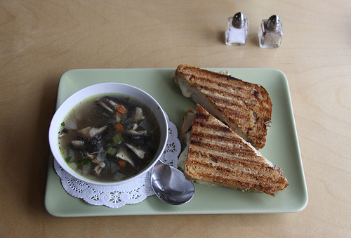 Baked Barley With Mushrooms