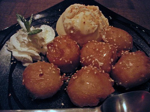 Crispy Batter Fried Bananas