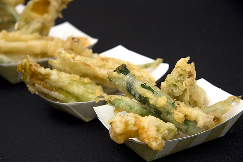 Batter-fried Zucchini