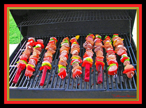 Bbq Chicken Shish Kebab 