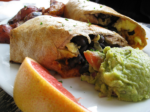Bean Tortilla Bake 