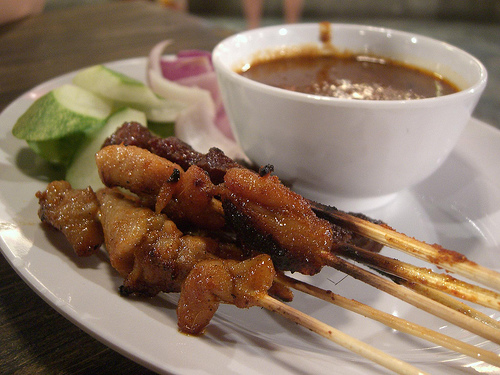 Char Grilled Beef Satay