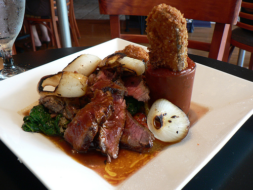 Beef Steak And Onions