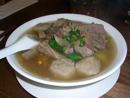 Beef-vegetable Noodle Soup