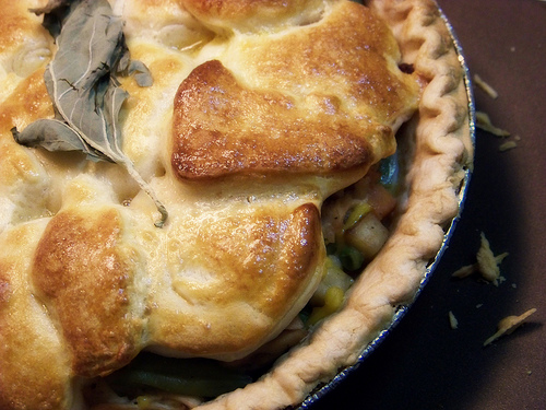 
Biscuit-topped Chicken Pie