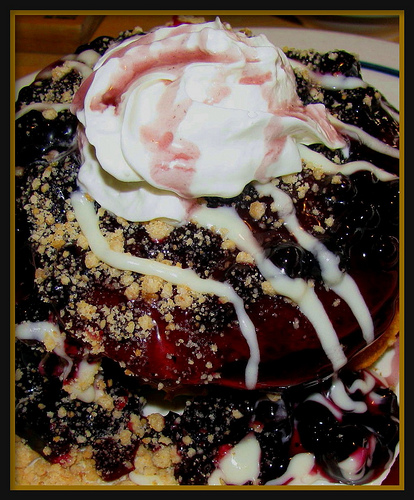 Blueberry Buttermilk Ice Cream 