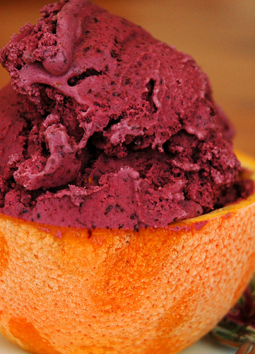 Blueberry Ice Cream