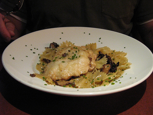 Bow Tie Pasta With Wild Mushrooms
