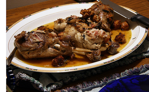 Braised Turkey Legs