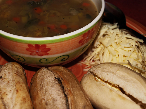 Baked Tuscan Vegetable And Bread Soup