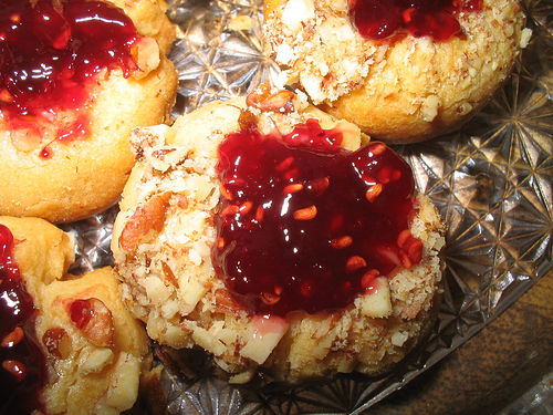 Brown Sugar Pressed Cookies