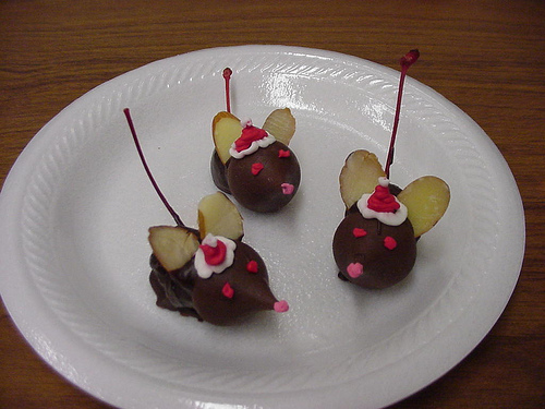 Christmas Mice Candy
