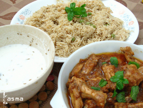 Matar Chawal