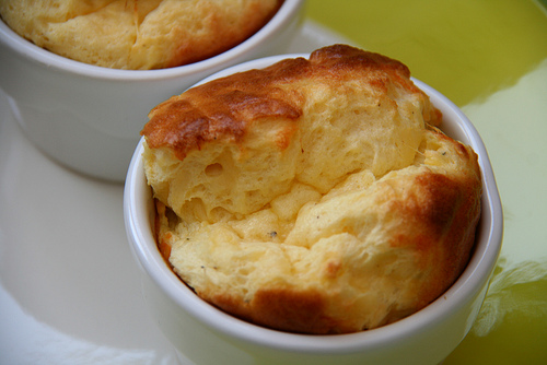 Cheese And Egg Souffle