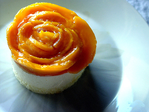 Cheesecake With Fruit Topping