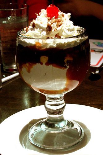 Cherry Vanilla Ice Cream 