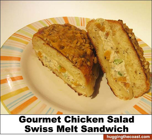 Chicken Salad Ribbon Sandwiches