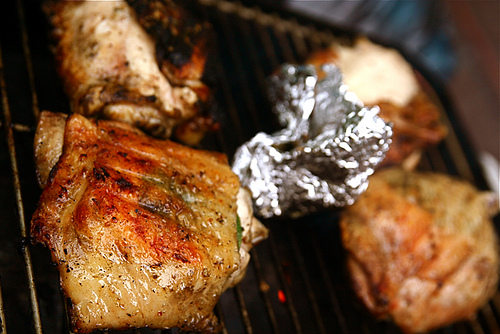 Hoisin-glazed Chicken Thighs