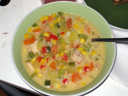 Chicken And Vegetable Chowder 