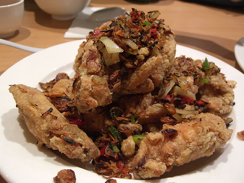 Chicken With Chive Dumplings