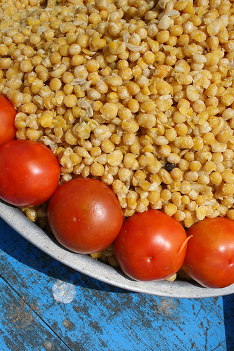 Chickpeas Chaat